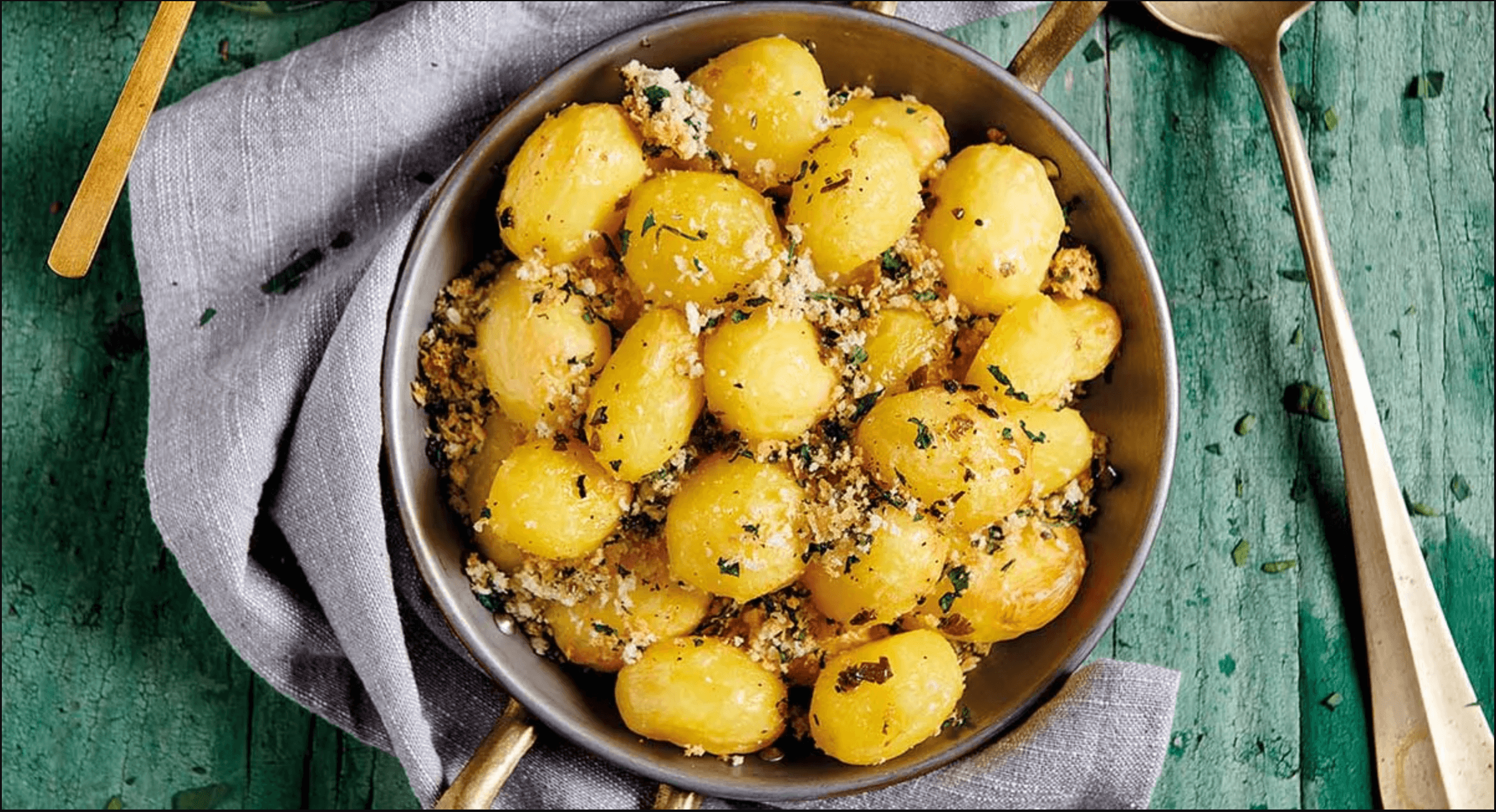 New Potatoes Au Gratin