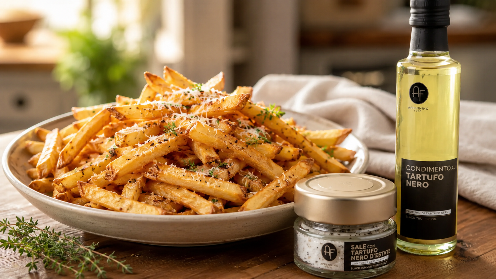 Truffle fries at home, the right method and what to buy
