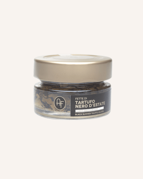 Black Summer Truffle Slices in Olive Oil
