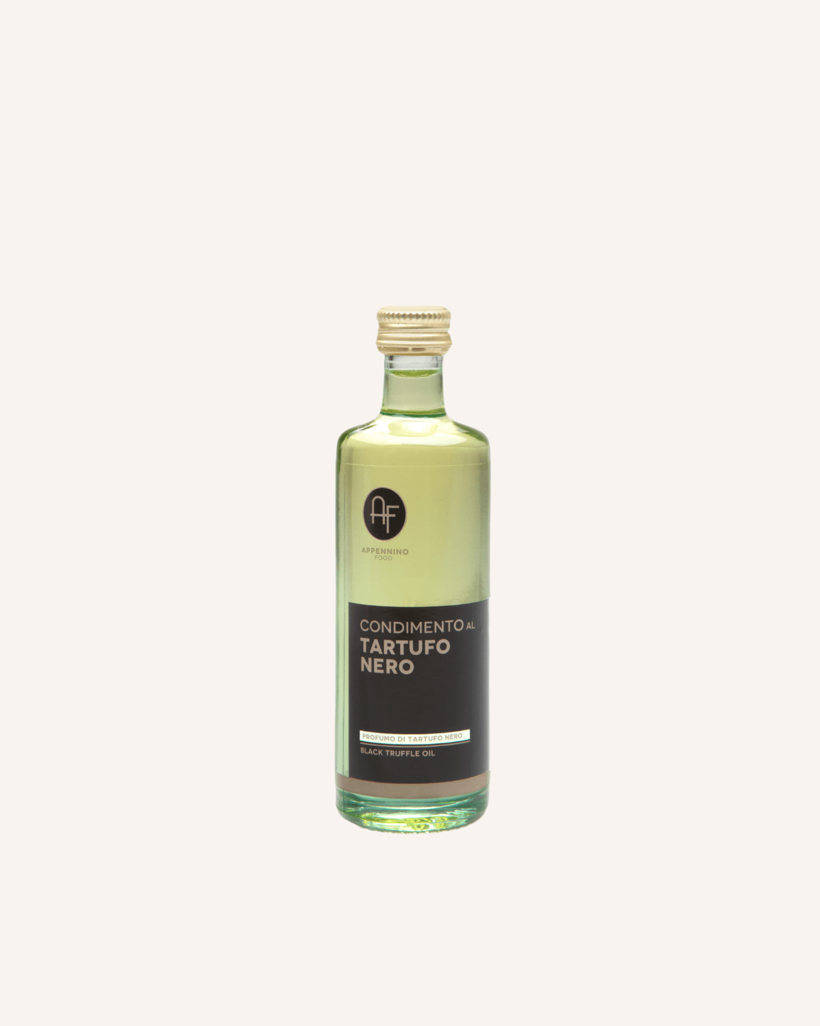 Bottle of Appennino Black Truffle Olive Oil